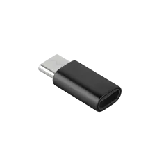 Adapter Przejściówka Micro USB - USB typu C M-Life czarna