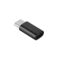 Adapter Przejściówka Micro USB - USB typu C M-Life czarna Adapter Przejściówka Micro USB - USB typu C M-Life czarna