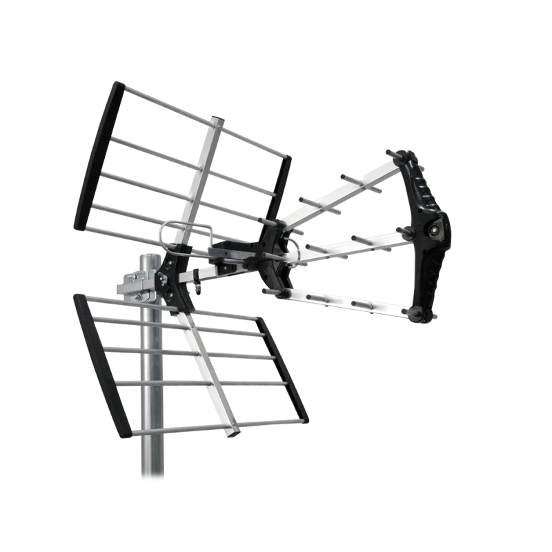 Antena zewnętrzna kierunkowa do cyfrowej telewizji naziemnej DVB-T Cabletech model ANT0574 (z systemem clik-clak)