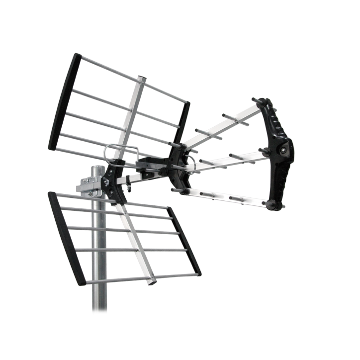 Antena zewnętrzna kierunkowa do cyfrowej telewizji naziemnej DVB-T Cabletech model ANT0574 (z systemem clik-clak)