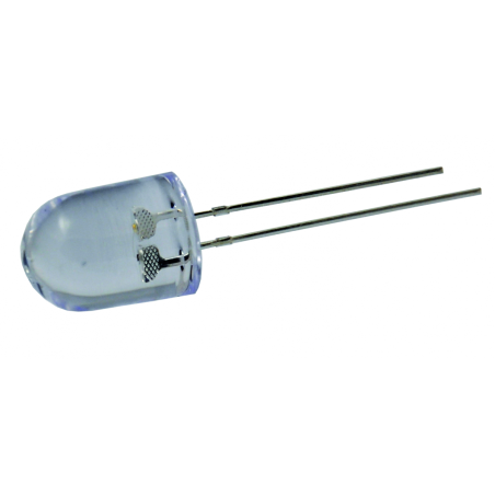 Dioda LED 10mm żółta 2cd