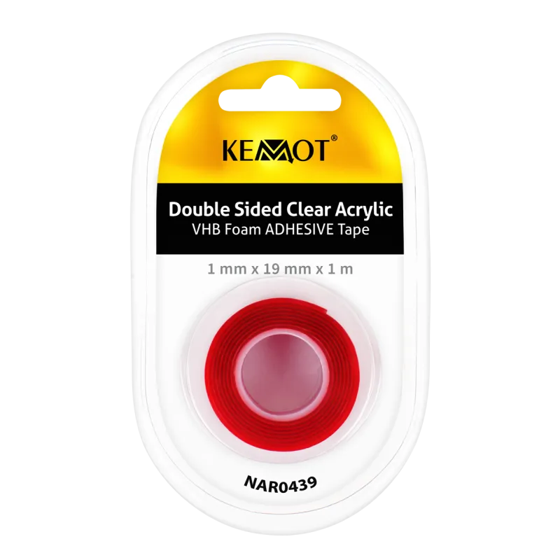 Dwustronna taśma KEMOT 1mm x 19mm x 1M