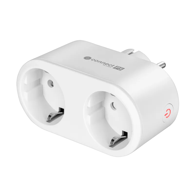 Gniazdo podwójne WiFi Kruger&Matz Connect P5 Tuya