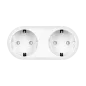 Gniazdo podwójne WiFi Kruger&Matz Connect P5 Tuya