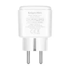 Gniazdo WiFi Kruger&Matz Connect P4 Białe Tuya