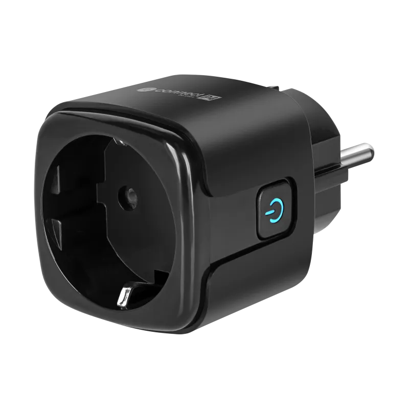 Gniazdo WiFi Kruger&Matz Connect P4 Czarne Tuya