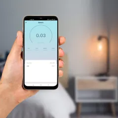 Gniazdo WiFi Kruger&Matz Connect P4 Czarne Tuya