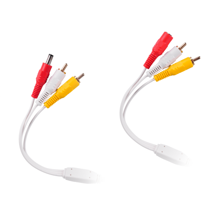 Kabel A-V-DC do kamer Cabletech 10M