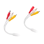 Kabel A-V-DC do kamer Cabletech 10M Kabel A-V-DC do kamer Cabletech 10M