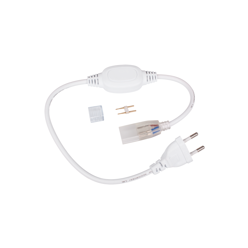 Kabel zasilający z prostownikiem do sznuura LED0142, LED0143
