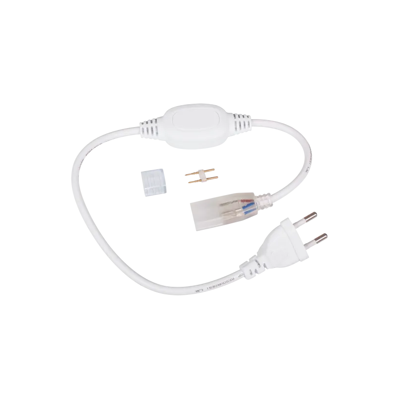 Kabel zasilający z prostownikiem do sznuura LED0142, LED0143