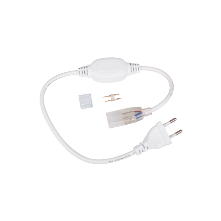 Kabel zasilający z prostownikiem do sznuura LED0142, LED0143