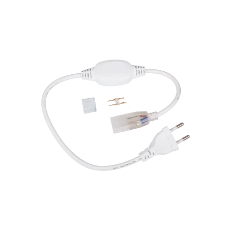 Kabel zasilający z prostownikiem do sznuura LED0142, LED0143
