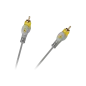 Kabel 1x RCA-1x RCA łezka 1,5m Kabel 1x RCA-1x RCA łezka 1,5m