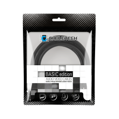 Kabel 3.5 wtyk stereo - 3.5 wtyk stereo 3.0m Cabletech Basic Edition