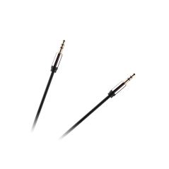 Kabel audio Jack 3.5 wtyk - wtyk M-Life spirala