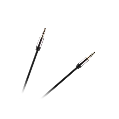 Kabel audio Jack 3.5 wtyk - wtyk M-Life spirala