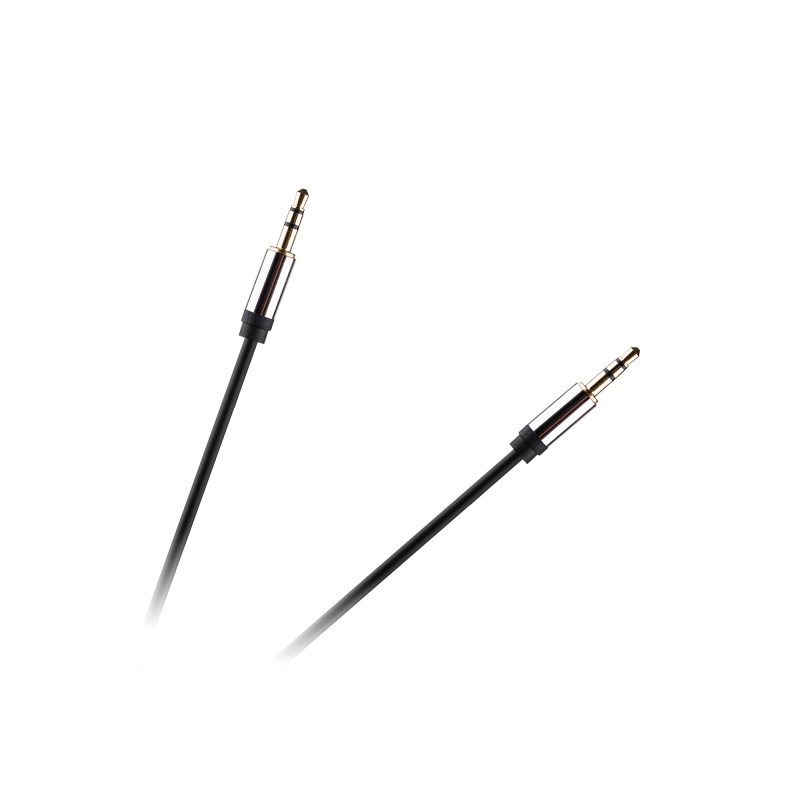 Kabel audio Jack 3.5 wtyk - wtyk M-Life spirala