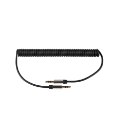 Kabel audio Jack 3.5 wtyk - wtyk M-Life spirala