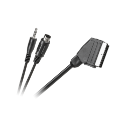 Kabel EURO-SVHS + JACK 3.5 3m