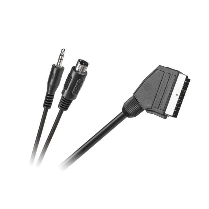 Kabel EURO-SVHS + JACK 3.5 5m