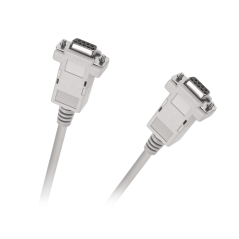 Kabel komputerowy DB9 gniazdo-gniazdo 1.5m