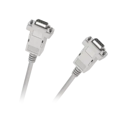 Kabel komputerowy DB9 gniazdo-gniazdo 1.5m