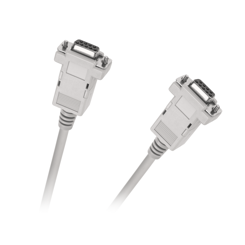 Kabel komputerowy DB9 gniazdo-gniazdo 1.5m