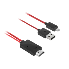 Kabel MHL wtyk HDMI-micro USB 1.5M (Galaxy S3, Note2)