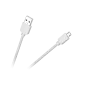 Kabel USB - micro USB M-Life biały 1m