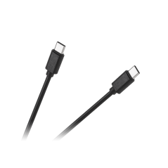 Kabel USB typu C - USB typu C M-Life czarny 1m