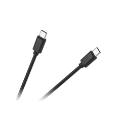 Kabel USB typu C - USB typu C M-Life czarny 1m