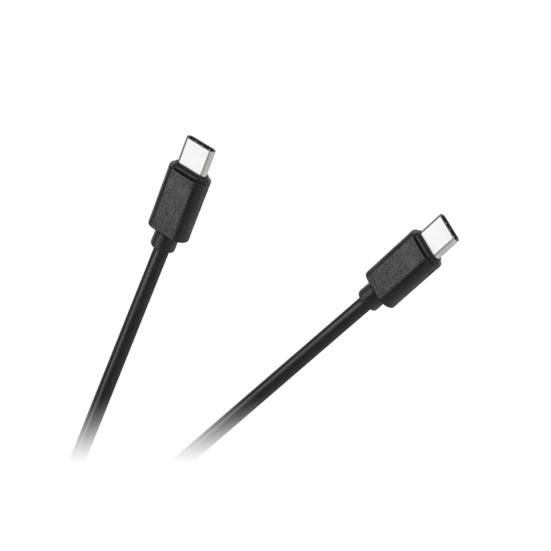 Kabel USB typu C - USB typu C M-Life czarny 1m