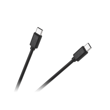 Kabel USB typu C - USB typu C M-Life czarny 1m