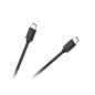 Kabel USB typu C - USB typu C M-Life czarny 1m