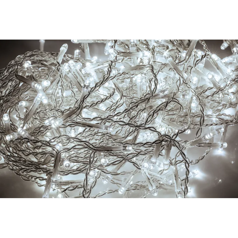 Kurtyna świetlna 10m (650 led), kolor zimny biały, IP44