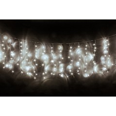 Kurtyna świetlna 10m (650 led), kolor zimny biały, IP44