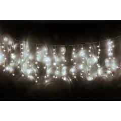 Kurtyna świetlna 10m (650 led), kolor zimny biały, IP44
