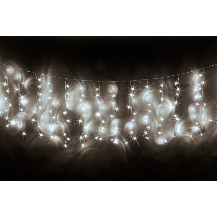 Kurtyna świetlna 10m (650 led), kolor zimny biały, IP44