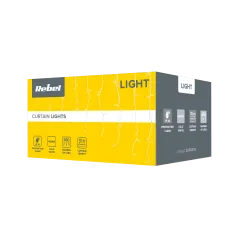 Kurtyna świetlna 10m (650 led), kolor zimny biały, IP44