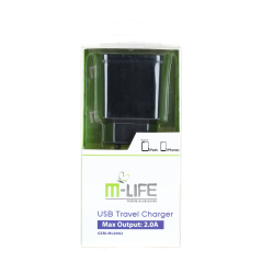 Ładowarka sieciowa M-Life USB 2000 mA