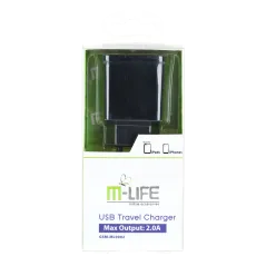 Ładowarka sieciowa M-Life USB 2000 mA