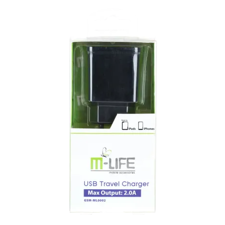 Ładowarka sieciowa M-Life USB 2000 mA