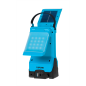 Lampa kempingowa z ładowarką sieciową i samochodową