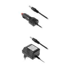 Lampa kempingowa z ładowarką sieciową i samochodową