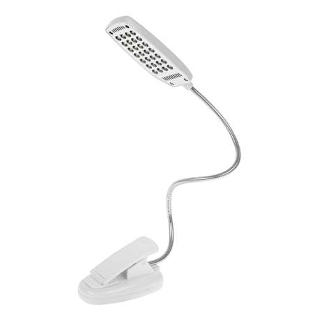 Lampka LED USB z klipsem