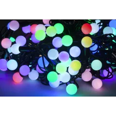 Lampki choinkowe LED RGB z kontrolerem kolorów- 10m