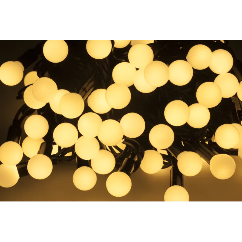 Lampki choinkowe LED z wyborem trybu świecenia- ciepłe białe - 10 m