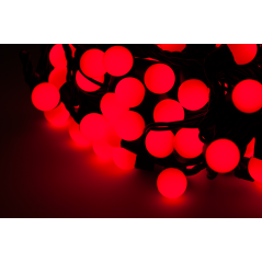 Lampki choinkowe LED, kolor czerwony (20 m)