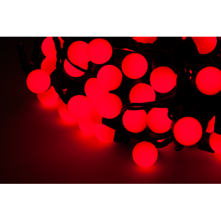 Lampki choinkowe LED, kolor czerwony (20 m)